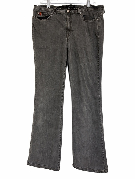 jeanstar Pants - Jeanstar Bootcut Jeans Women Size 16 Short Stretch Mid Rise Denim